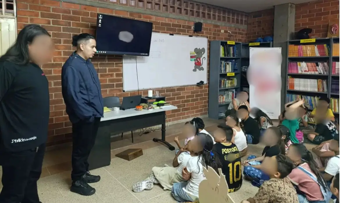Momento de intervención comunitaria