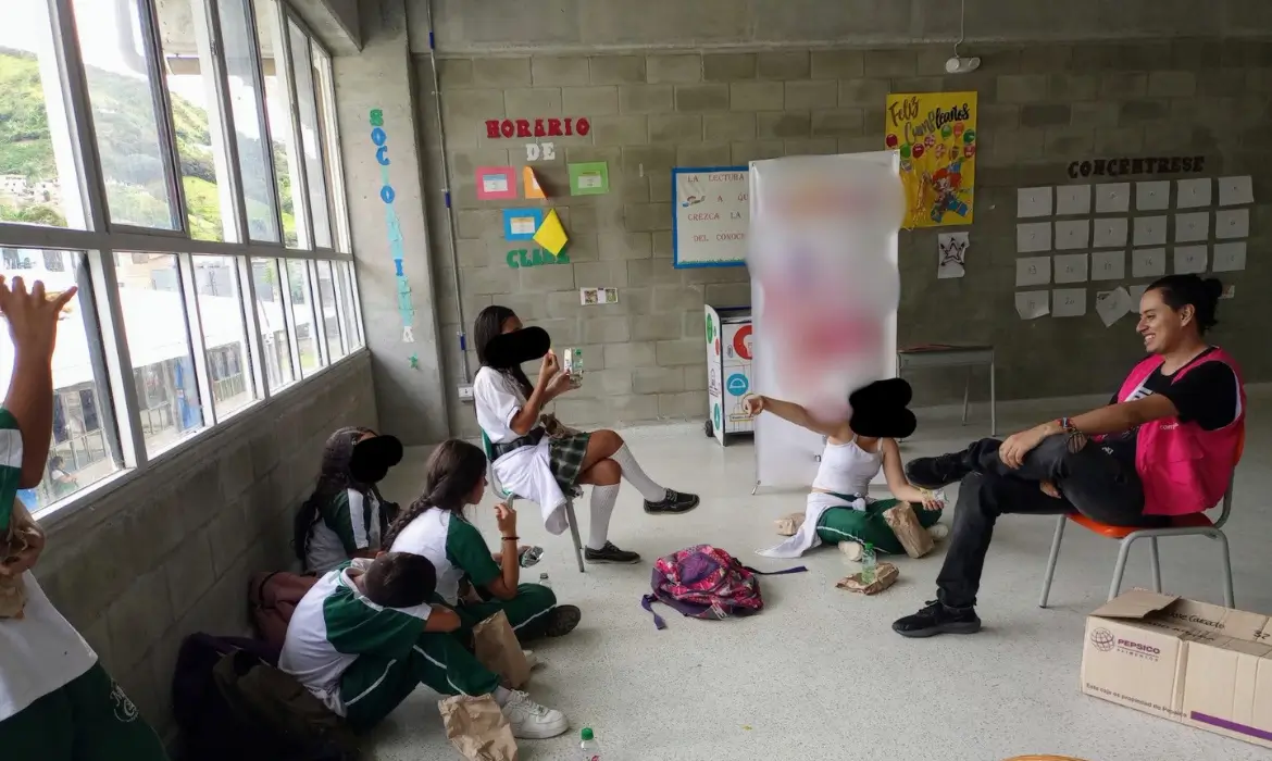 Momento de intervención comunitaria